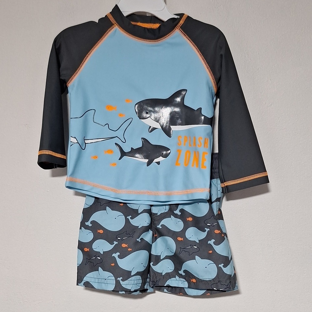 Carters Simply Joy Boys Swim Set Rashguard